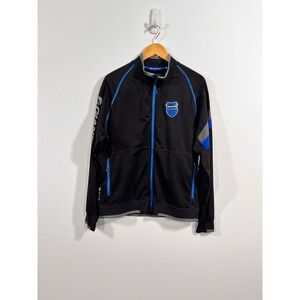 Giant Pro Cycling Team Full Zip Jacket Mens Large Track Jacket Soft Shell Biking